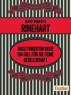cover image of Miss Pinkerton oder Ein Fall für die feine Gesellschaft